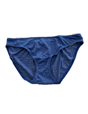 Victoria's Secret Everyday Perfect Bikini Panty Blue Marl Logo