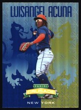2024 Panini Crusade #27 Luisangel Acuna Crusade Blue New York Mets