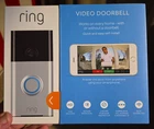 Ring Video Doorbell (1st Gen) 720p HD Video  Satin Nickel *NEW - SEALED*