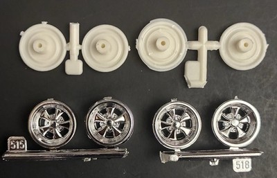 66 Ford Galaxie KEYSTONE MAGS, WHEEL BACKS 182 1620F AMT Model Car Parts