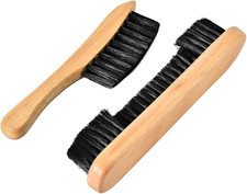Pool Table Brush Set, Wooden 9" Brush with Nylon Bristles for Billiards