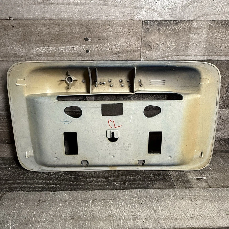 Honda CRV CR-V 1997-2001 matrícula trasera adorno puerta trasera azul S10 Foto 2 de 4