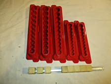 5 PC Lot Snap on Tools Magnetic Socket Trays PAKTY 240 237 233 + A 267 Tool Rail