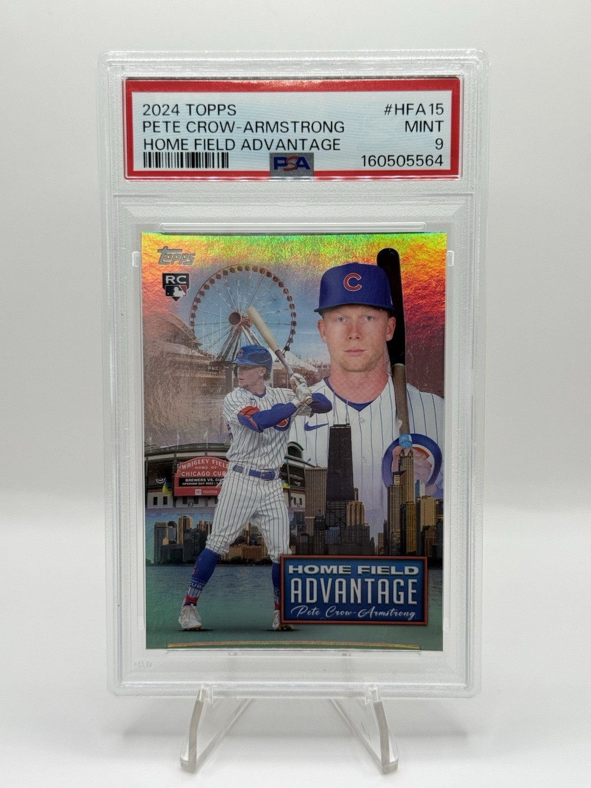 Pete Crow-Armstrong 2024 Topps #HFA-15 Home Field Advantage /(SSP