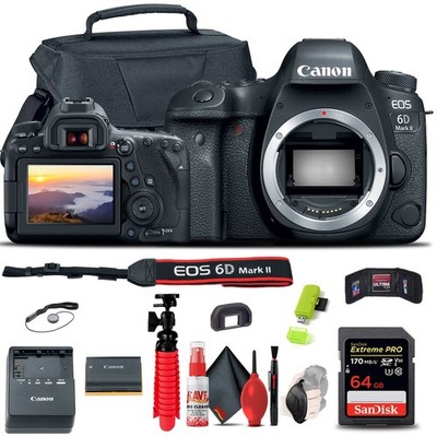 Canon EOS 6D Mark II 26,2 MP DSLR Camera (Body Only) for sale