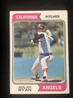 1974 Topps Nolan Ryan #20 Vintage California Angels Baseball Card VG-EX