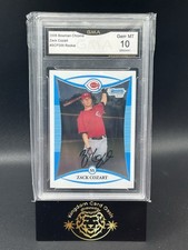 💥2008 Bowman Chrome #BCP209 Zack Cozart Prospects - Cincinnati Reds GMA 10💥