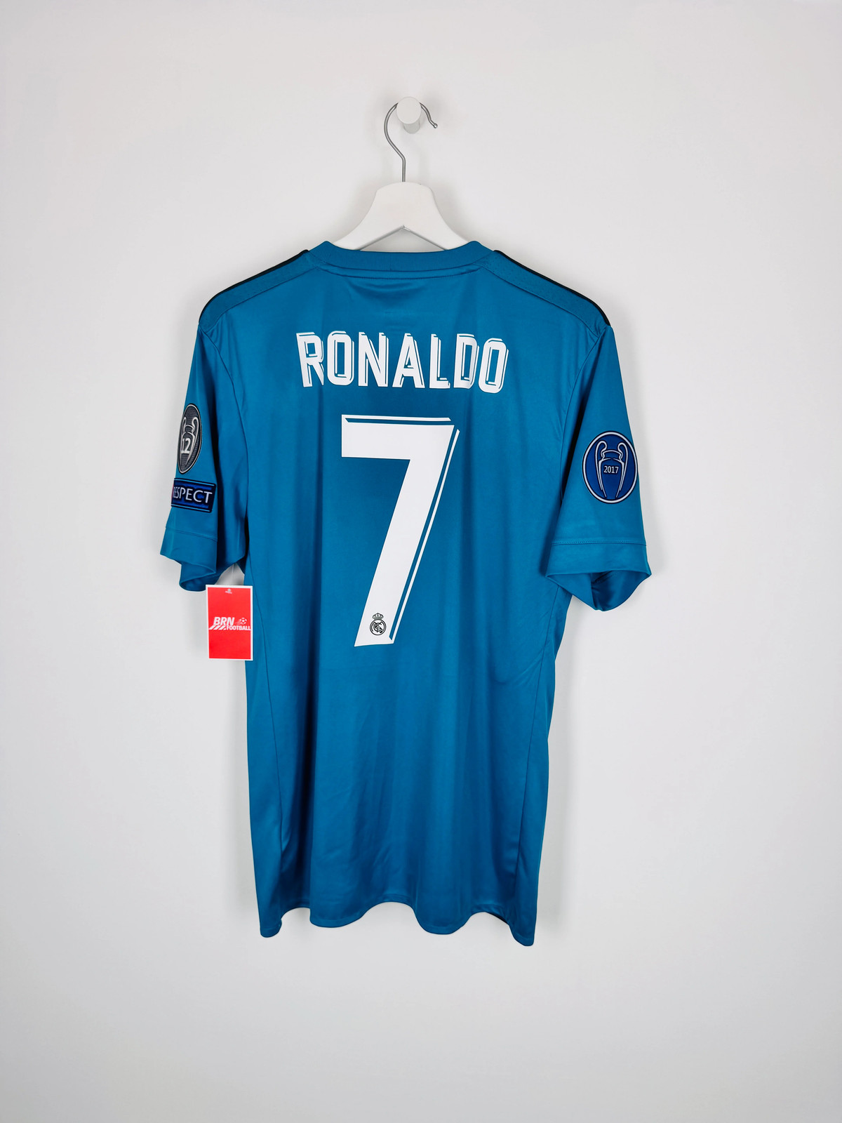 MAILLOT DE FOOTBALL REAL MADRID 2017 2018 THIRD - CRISTIANO