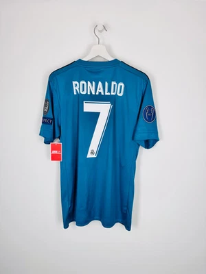 MAILLOT DE FOOTBALL REAL MADRID 2017/2018 THIRD - CRISTIANO RONALDO #7 (M) - Photo 1/4