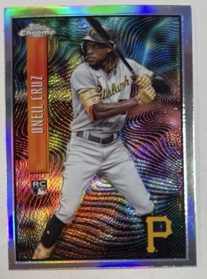 Oneil Cruz 2022 Topps Chrome Sonic Expose Rookie #EX-8 Pirates Case Hit SSP