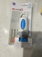 Munchkin Change  Toss Diaper Bag Dispenser with 24 Disposal Bags