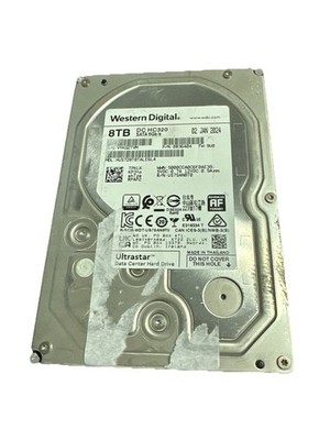 FAILED WD HGST Ultrastar 3.5'' HDD 8TB  7.2K 256MB SATA III 6Gb/s HUS728T8TALE6L4