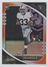 2020 Panini Absolute Rookie Spectrum Orange 68/75 Lynn Bowden Jr #178 0e1