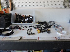 AUDIO CABLE LOT RCA CABLES PLUS MISC. ETC. CHECK PICS