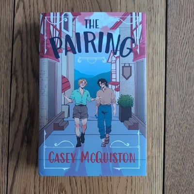 The Pairing by Casey McQuiston Hardcover 2024 Sprayed Edges SIGNED