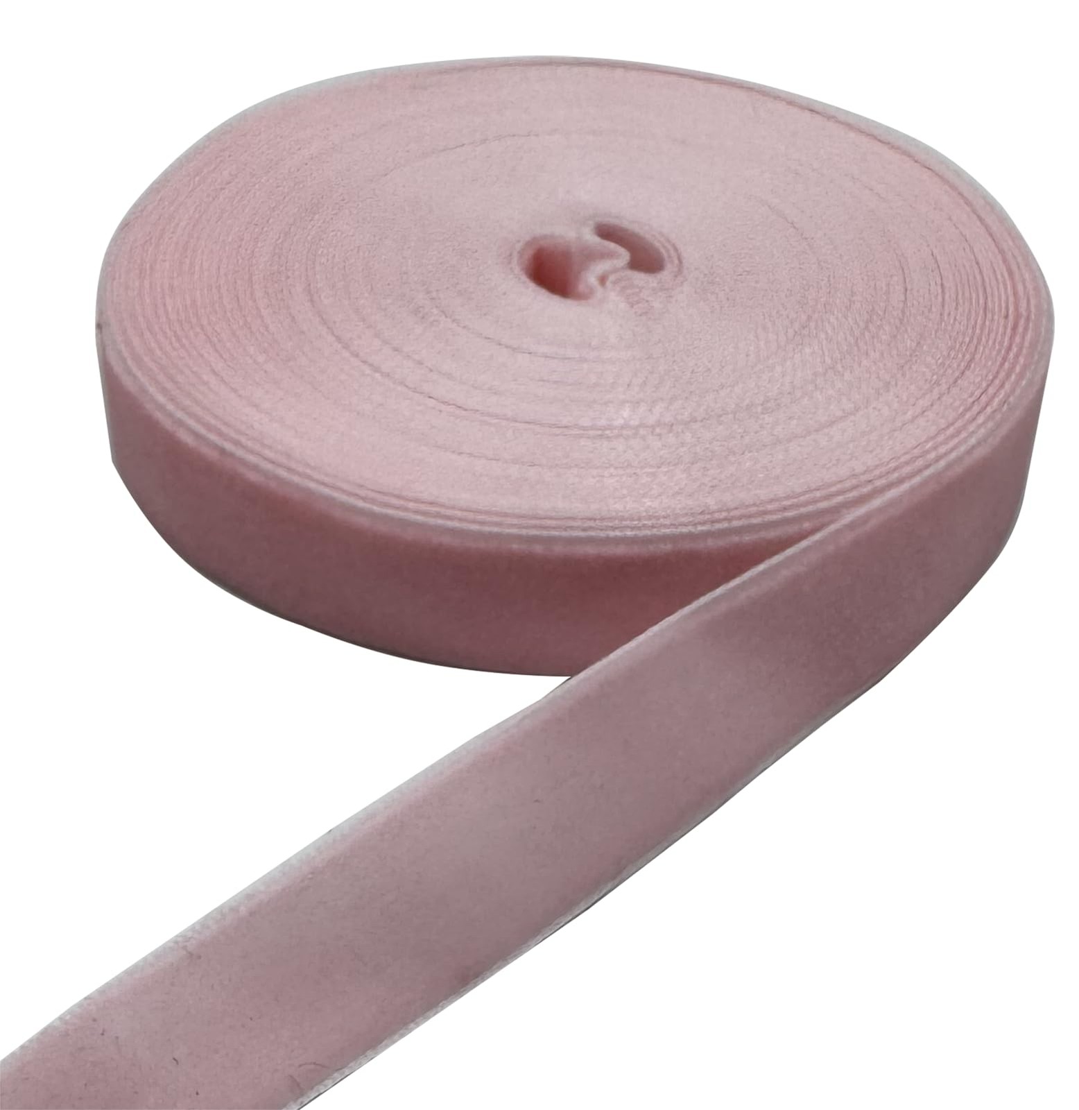 10 Yards Velvet Ribbon Spool (Pink, 5/8")