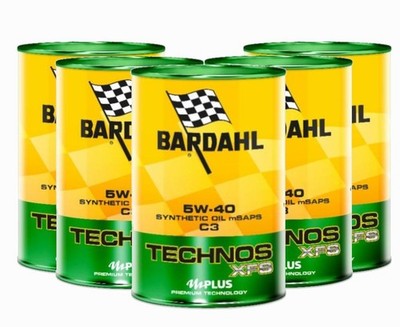 Motoröl Auto TECHNOS C60 5W40 M-SAPS MSAPS ACEA C3-A3-B4 BARDAHL - 5 Liter