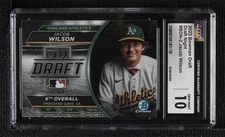 2023 Bowman Draft Bowman Draft Night Jacob Wilson #BDN-2 CGC 10 Gem Mint