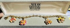Nolan Millers Orchid Charm Bracelet - Approxi...