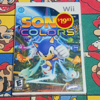 NEW - Sonic Colors (Nintendo Wii) CIB Complete Platformer Game, the Hedgehog