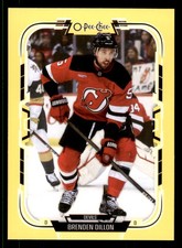 2025-26 O-Pee-Chee Yellow Border #473 Brenden Dillon New Jersey Devils