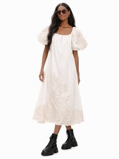 asos Edition Women's Size 2 Embroidered Maxi Dress Cottage