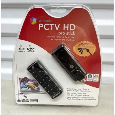 Pinnacle PCTV HD Pro Stick Stream TV on your PC