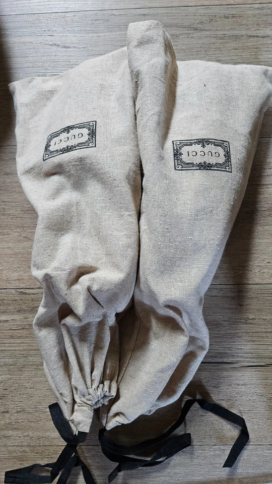 GUCCI Mens Tan Interlocking GG Driving Loafers US 8.5  $1100 - Image 3 of 3