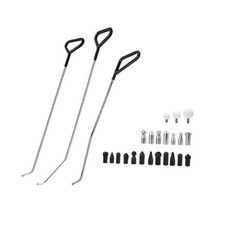  Paintless Dent Repair Tools Car Dents Removal Rods Kit with Tips Repair Set HC