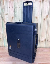 Pelican Case 1620 Hard Case With Foam Black Hard Rolling Travel Case