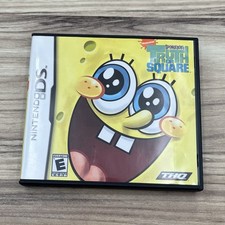Spongebob's Truth or Square Nintendo DS Complete in Box CIB Tested