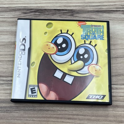 Spongebob's Truth or Square (Nintendo DS) Complete in Box CIB Tested