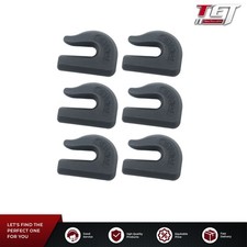 6Pcs G70 3/8" Weld On Chain Grab Hook Tow Hook Tractor Bucket Trailer Tie Down