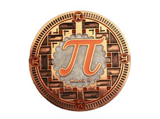 Pi Day - Pumpkin Pi Multi Event LE Edition - New Unactivated Geocoin