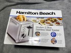 Hamilton Beach 2 Slice Toaster extra wide - Stainless 