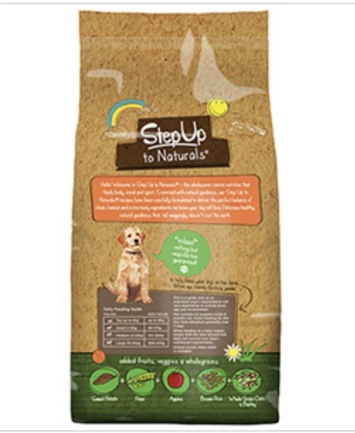 Step up to naturals puppy shop food