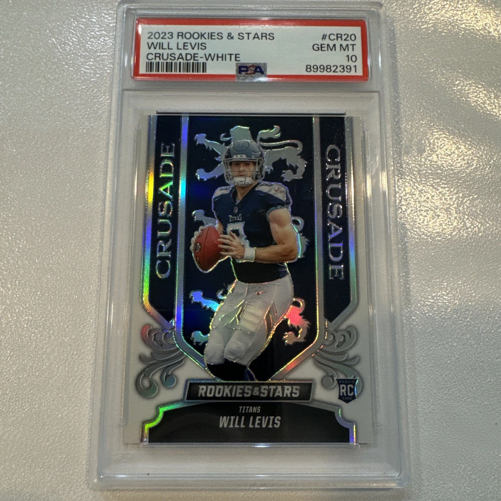 Will Levis Panini Rookies & Stars Crusade #CR20 White