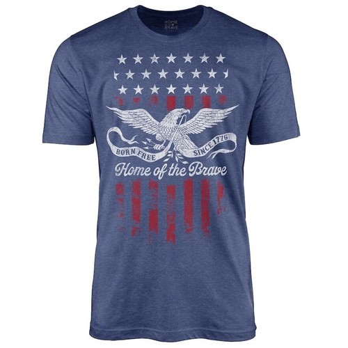 GAP Men's Americana Logo Tee - Classic Cotton T-Shirt With Gap Branding