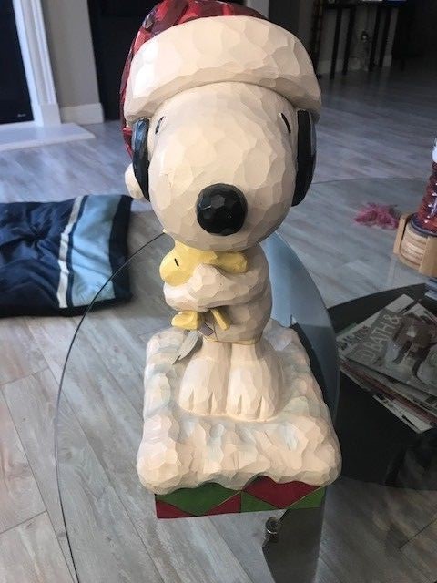 Jim Shore Christmas Traditions Snoopy Woodstock Large Santa Jim Shore Christmas Traditions Snoopy Woodstock Large Santa