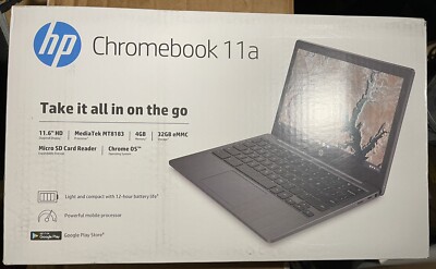HP 11a-na0035nr 11.6 inch (32GB, MediaTek MT8183, 2.00 GHz, 4GB