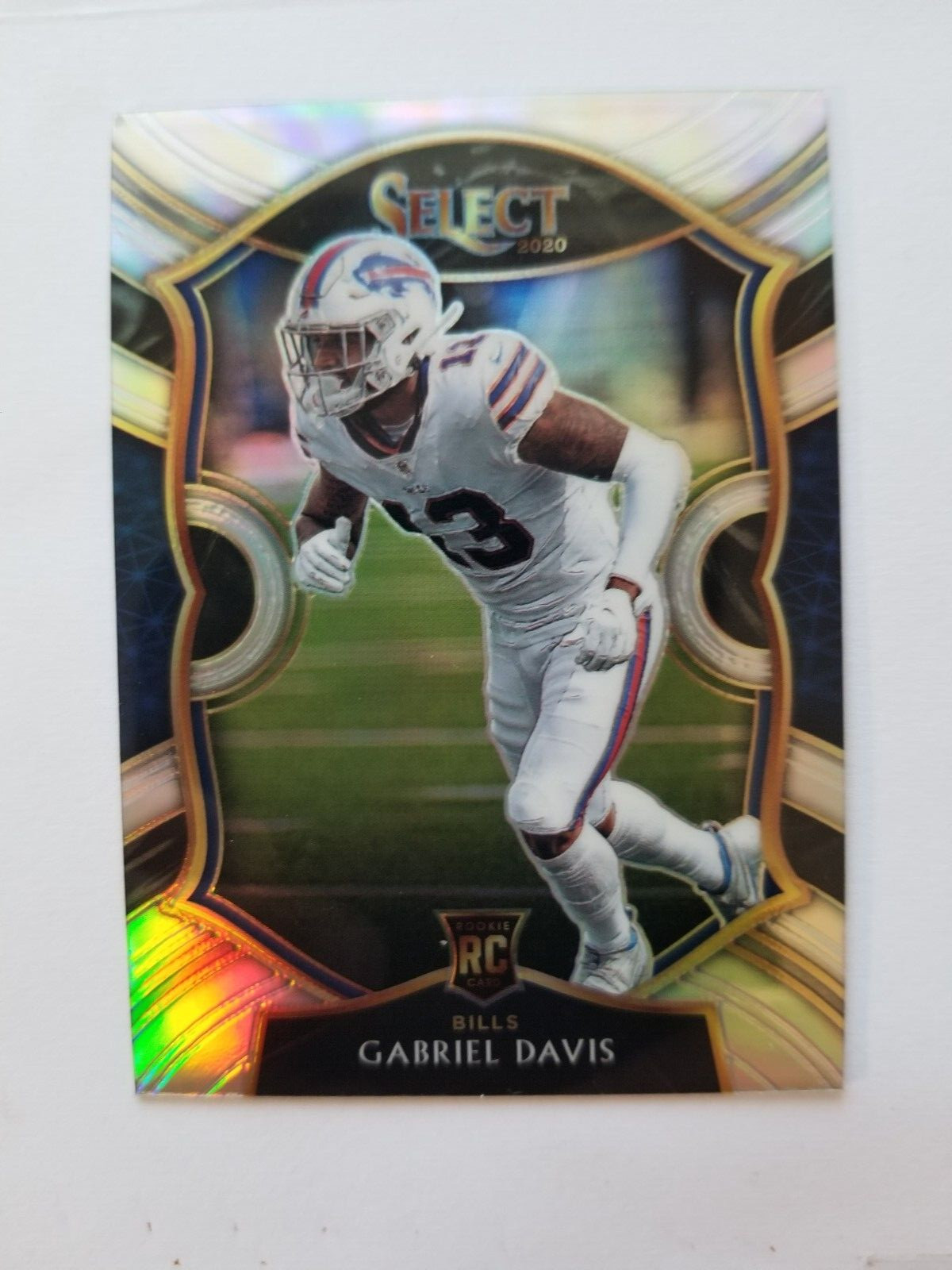 2020 Select Gabriel Davis Silver Prizm Concourse Rookie Card RC #82 Bills