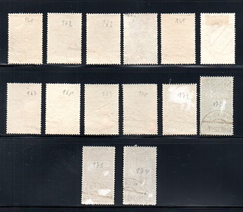 Austria 1910 Juego 161/74 Franz Joseph sellos usados - Imagen 2 de 2