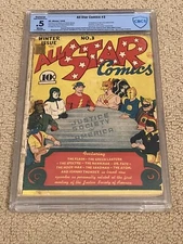 All Star Comics 3 CBCS 0.5 R (1st app Justice Society-1940)  #001 +magnet no CGC