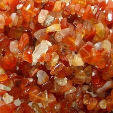 CARNELIAN GEMSTONE JEWELRY CRAFT NECKLACE BEAD CHIPS 16 STRANDS 5-14MM SIZE SC4
