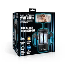 Cyber Milker Stroking & Vibrating Masturbator Latest by XR Brands