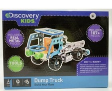 New Discovery Kids Dump Truck Build Your Own 107+ pieces Learning Project Toy 