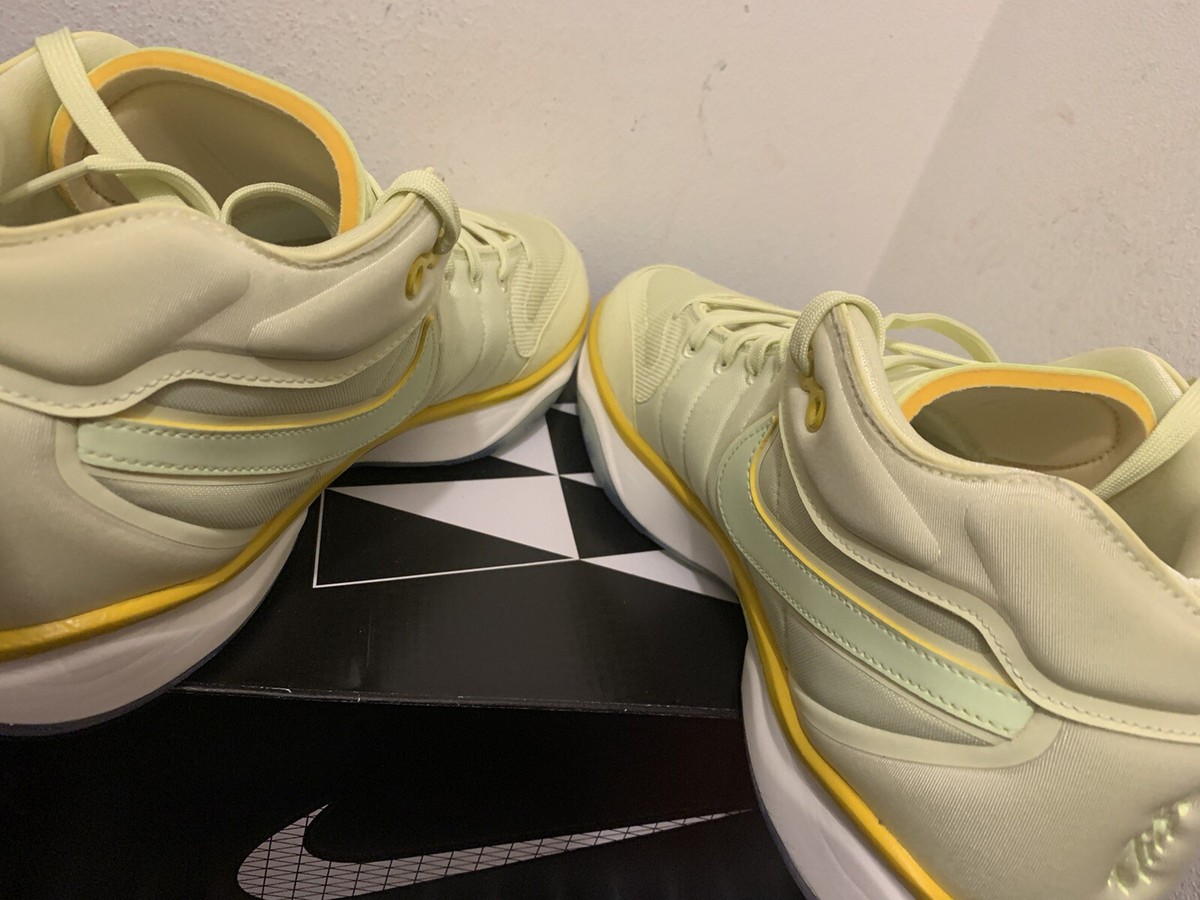 Size 12 Nike Air Zoom GT Hustle 2 Frozen Yellow Men Basketball Shoes DJ9405-302 NEW Nike Air Zoom G.T. Hustle 2  main image 3