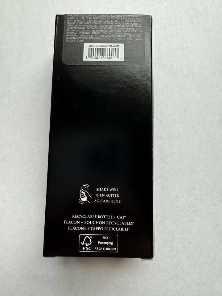 Kat Von D Good Apple Full Coverage Serum Foundation - Light 012 - 1.01 fl oz KVD - Image 3 of 4