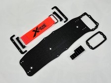 XTREME RACING TRAXXAS SLEDGE CARBON FIBER BATTERY / SERVO MOUNT 2.5mm LIPO RTR