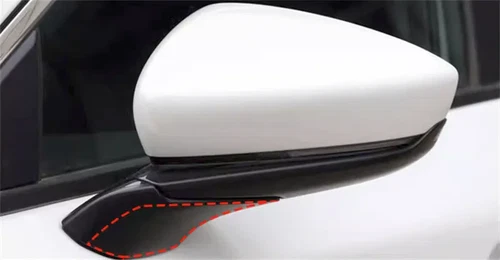 Cubierta base triángulo espejo retrovisor puerta lateral izquierda para Mazda 3 Axela 2020-2022 - Imagen 5 de 7